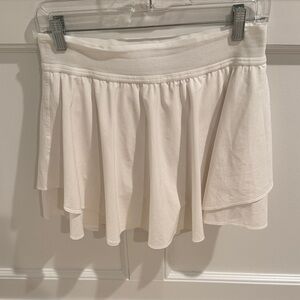 Lululemon Athletica White Skater Skirt